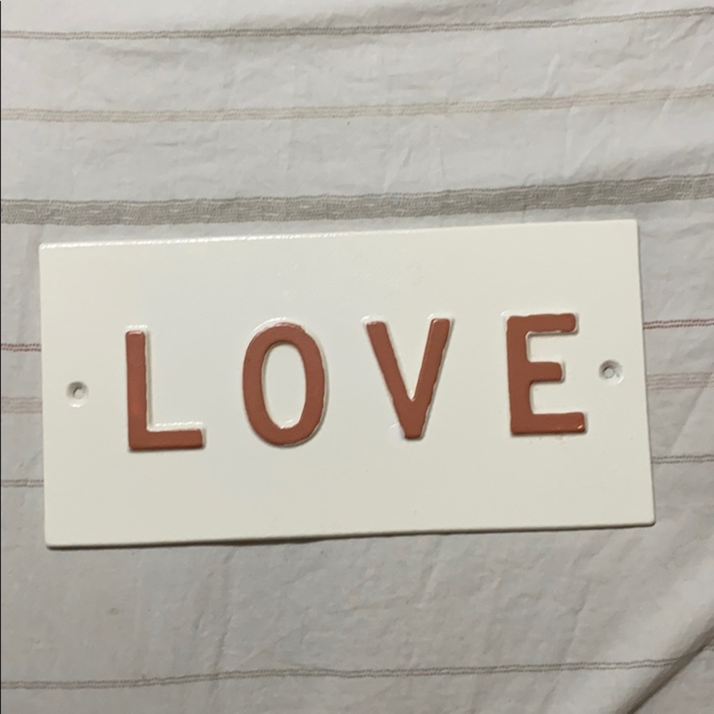 Hearth & Hand “LOVE” wall decor